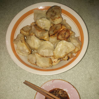 羊肉大葱馅煎饺