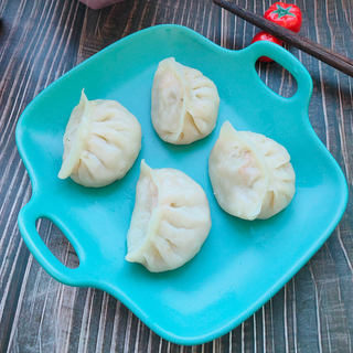 白菜虾仁烫面蒸饺