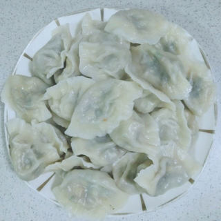双菇韭菜饺子