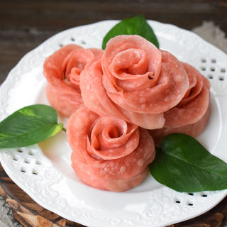七夕玫瑰花饺子