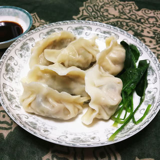荠菜蘑菇鲜肉饺