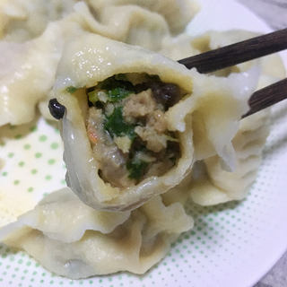 “春日应季美食”韭菜海鲜水饺