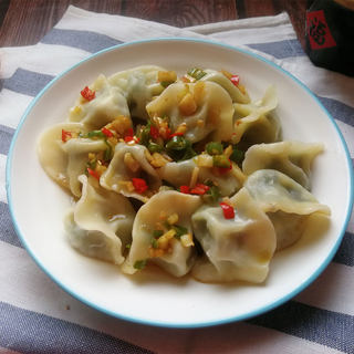 浇汁饺子