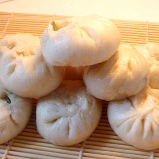 香菇油菜包