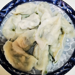 韭菜鸡蛋馅饺子