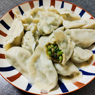 猪肉茼蒿馅儿饺子
