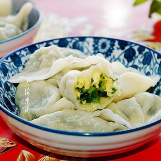 韭菜鸡蛋馅水饺