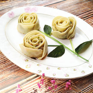 玫瑰煎饺