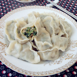 猪肉菠菜馅水饺