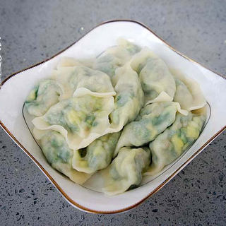 韭菜馅水饺