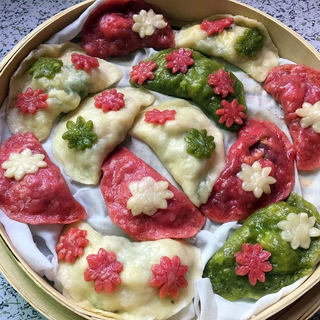 小青de美食厨房----花朵饺子