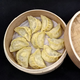 白菜蒸饺