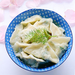 猪肉荠菜饺子