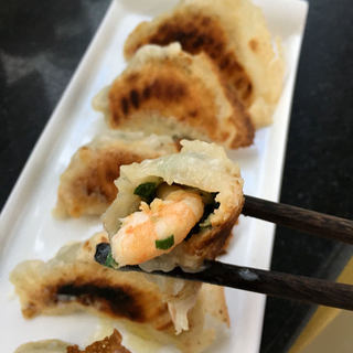 鲜虾煎饺