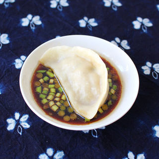 娃娃菜鲜肉饺子