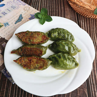 荠菜煎饺