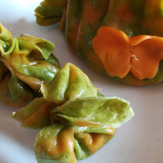 花蒸饺