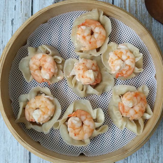 虾仁香菇鲜肉蒸饺