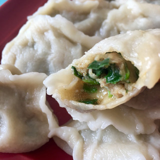 韭菜蘑菇饺子