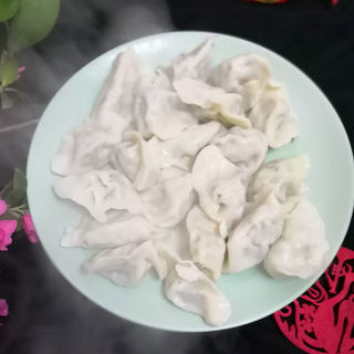 白菜瘦肉饺子