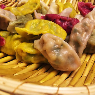 海胆彩饺
