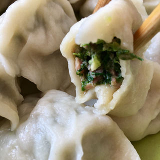 花样美食之荠菜饺子