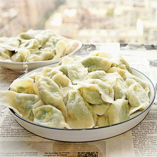野韭菜鸡蛋馅水饺