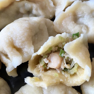 萝卜扇贝饺子