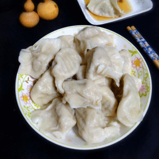莲藕猪肉水饺