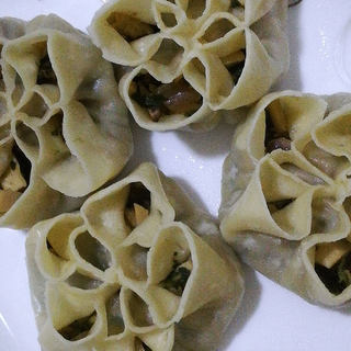 牡丹花蒸饺