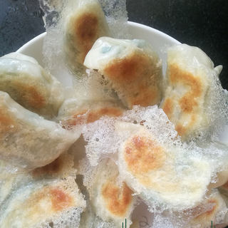 电饼铛版冰花饺子