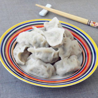 猪肉白菜韭菜馅水饺