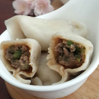 青椒牛肉饺