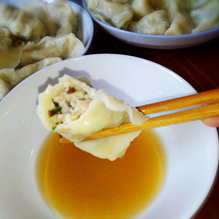 莲藕肉馅水饺