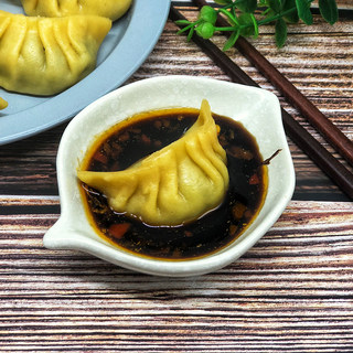 青菜猪肉饺子