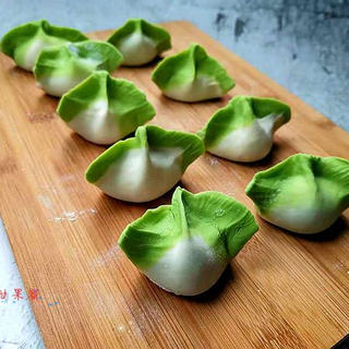 双色白菜饺子