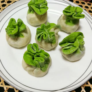 翡翠白菜饺子