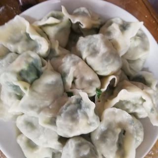 韭菜虾仁鸡蛋水煮饺