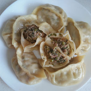 冬瓜芹菜肉大馅饺子