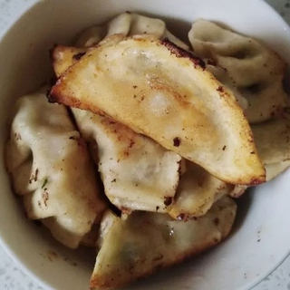 懒人早餐快手煎饺子