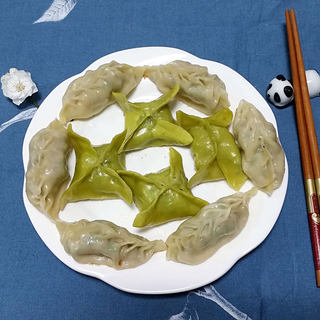 双色煎饺