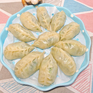 时令蔬菜  苔菜烫面蒸饺