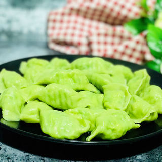 妈妈的味道～翡翠饺子