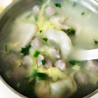 笨鸡蛋韭菜饺子
