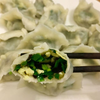 夏日懒人餐之韭菜鸡蛋木耳饺子