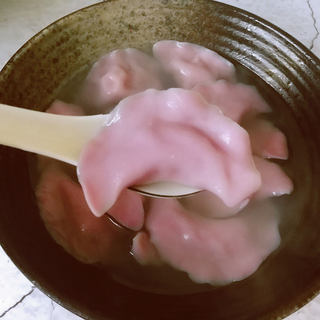 紫薯香辣大肉饺