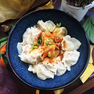 油泼萝卜羊肉饺子