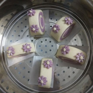 双色刀切馒头