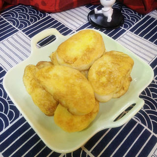 鸡蛋液煎馒头片