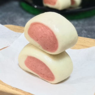 双色红曲小馒头